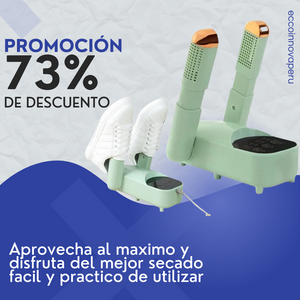 Secador de Calzado Eléctrico fácil y rápido
