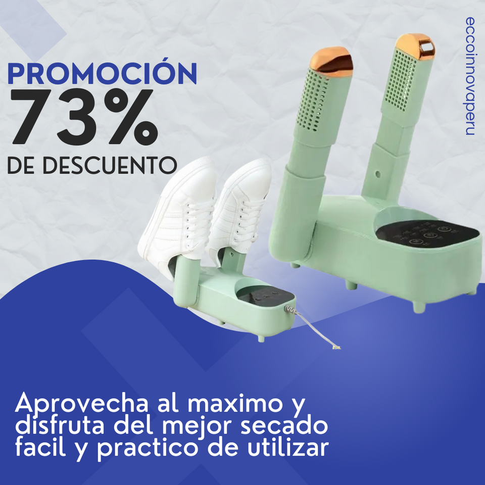 Secador de Calzado Eléctrico fácil y rápido